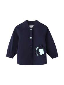 Annil Girls' Autumn Casual Fashion Short Jacket Royal Blue - Royal Blue - View 1