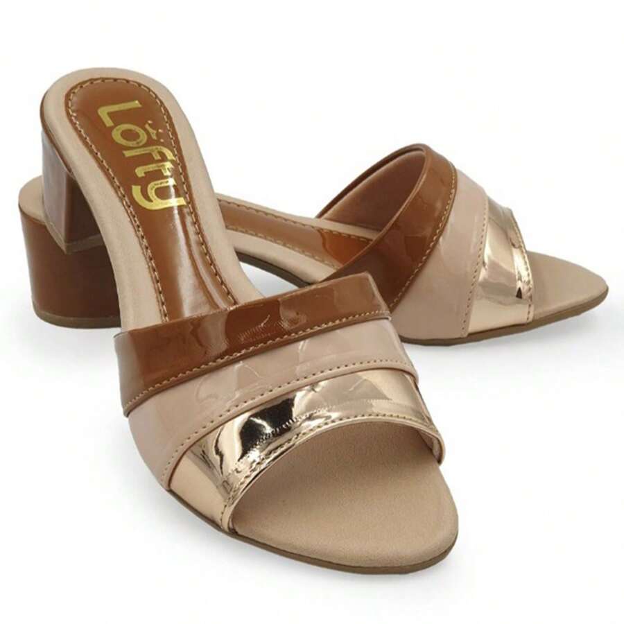 Women Heeled Sandals - Multicolor - View 1