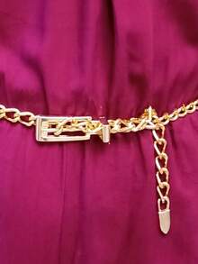 Women Belts - 金色 - 查看 2