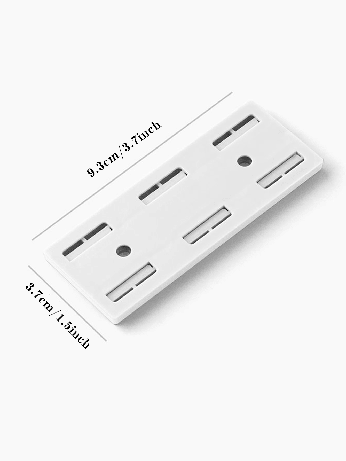 3pcs Wall-mounted Power Strip Fixators, Self-adhesive Plugboard ...