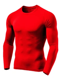Men Shirts - Red - View 1