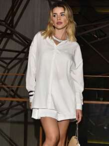 Women Blouses - trắng - Xem 3