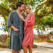 Bathrobe - Rosa - View 4