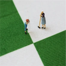 Green Ink-style Carpet, Simple And Luxury Living Room Sofa Mat, Hotel Room Bedside Rugs, Home Decor - Shanlan - View 7