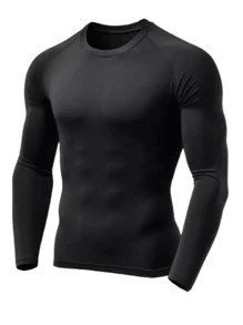 Men Shirts - 黑色 - 查看 1