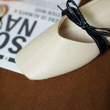 Bailarinas nudo de mariposa , suave con cómodo , adecuado para uso diario con desplazamiento - Albaricoque - Ver 3