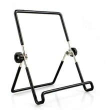 Tablet & Phone Stand With Metal Foldable Desktop Iron Wire Holder