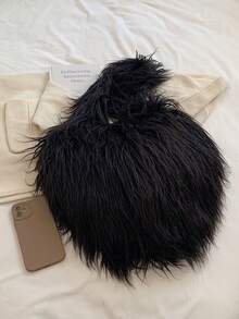 Bolso de imitación - Negro - Ver 4