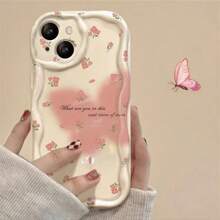 1 件电镀框架和心形涂鸦 TPU 手机壳，适用于 17、17 Pro、17 Air、17 Pro Max、16、15 Pro Max/13 - 彩色 - 查看 1