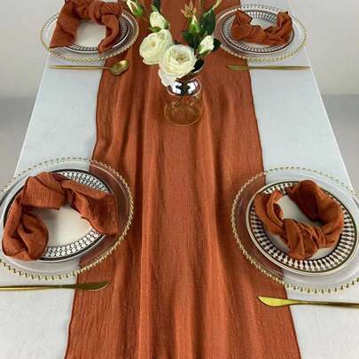 1 件 42 厘米 X 300 厘米婚礼桌旗，适用于装饰婚礼拱门、活动场地、新娘送礼会礼物