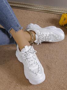Women's Sports Shoes - White - View 2