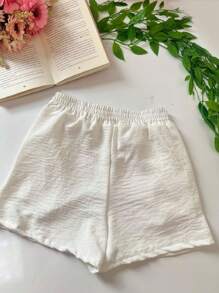 Women Shorts - trắng - Xem 2