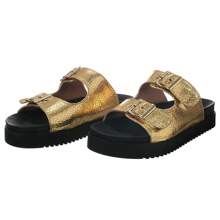 Women Flat Sandals - 金色 - 查看 1