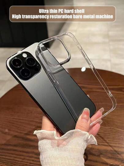 Ultra-Thin Transparent Anti-Drop Phone Case Compatible With IPhone 15 Pro Max, 16 Pro Max, 16 Pro, 14 Pro Max, 14 Pro, 13 Pro Max, IPhone 16, 17, 17 Pro, 17 Pro Max