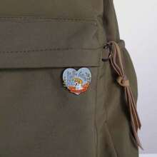 1pc Cartoon Dog Shaped Brooch With Anti-slip Design Clothing Accessory - Multicolor - View 3