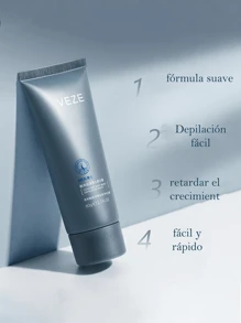 Crema Depilatoria para Hombres - Depilador Eficaz para Genitales y Zonas Íntimas - Incluye Pala Corporal - Depilación Prolongada Sin Irritaciones - Fórmula Especializada - Seguridad y Calidad Garantizada-1 - Neblina azul - Ver 4