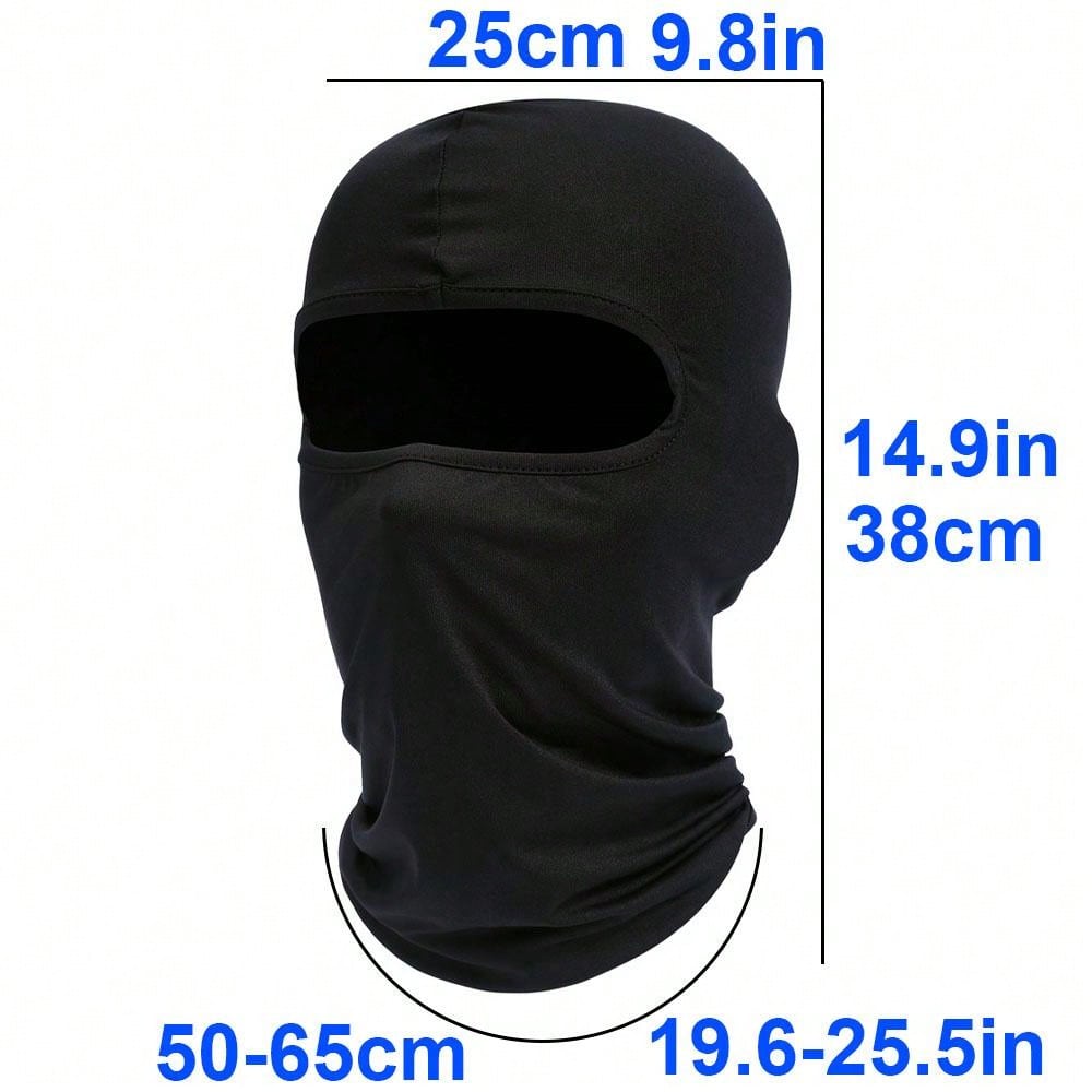 1pc Winter Ski Mask Hood Full Face Cooling Protection Neck Dustproof