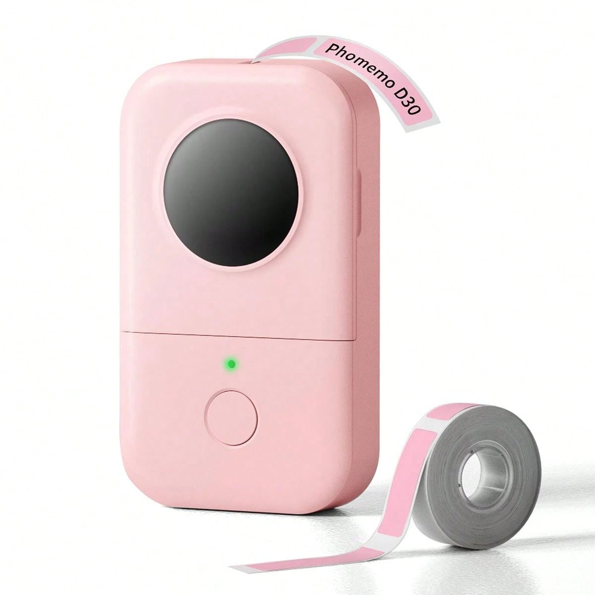 Portable Label Maker D30 With 1 Roll Of Sticky Labels, Tape, Wireless