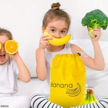 1pc Banana Fresh-keeping Bag, Fruit Drawstring Storage Bag, Vegetable Fruit Preservation Bag, Food Insulation Bag
