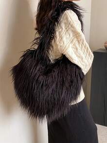 Bolso de imitación - Negro - Ver 2