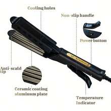 Ceramic Waver Curling Iron Electric Hair Curler Wave Corn Clip Curling Wand Styling Tool For Hair Waves