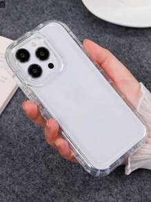 Clear Phone CaseApple Basic Phone Cases New Version Shockproof 2.0 Thickened High-Transparency Tpu Phone Case Compatible With Iphone Compatible With IPhone 11,IPhone 13,IPhone 14 Pro Max