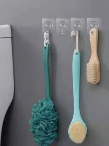 5PCS strong hooks for punch-free clothing hooks - White - View 9