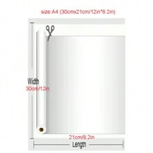 1pc Gold Glitter Permanent Self-Adhesive Vinyl Sticker - Gold - View 4