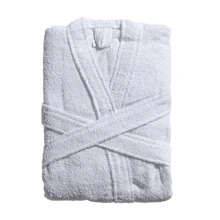 Bathrobe - White - View 6