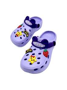 Sandalias Para Niños - Morado - Ver 1