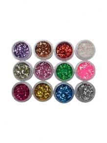 Glitter para decoracion de uñas - Rosa Fucsia - Ver 2