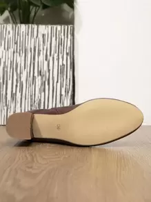 Botas de tacón grueso de moda para mujer, botas altas marrones de tacón, nuevas llegadas de otoño/invierno - Marrón - Ver 6