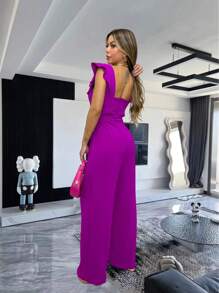 Women Bodysuits - 紫羅蘭色 - 查看 2