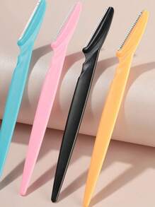 12pcs Women Eyebrow Razor, Face & Body Hair Trimmer, Shaver, Eyebrow Remover With Cover, Small Grooming Tool Set