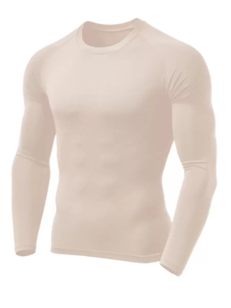 Men Shirts - Beige - View 1