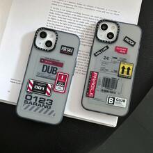 Double-sided Coated Phone Case - Black - View 7