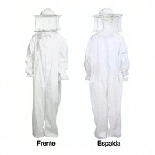 Traje Apicultor Cuerpo Completo Para Mantenimiento De Abejas - Blanco - Ver 5