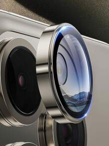 3pcs Camera Lens Protector Film Compatible With IPhone 16e, 16 Pro Max/16 Pro/16/16 Plus, 15 Pro Max/15 Pro/15/15 Plus, 14 Pro Max/14/14 Pro/14 Plus, 13 Pro Max/13, 12, 11 - Gold - View 6