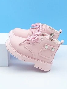 Botte Chelsea À Pédale Unique D'extérieur Vintage À La Mode Pour Enfants