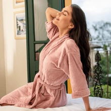 Bathrobe - Rosa - View 2