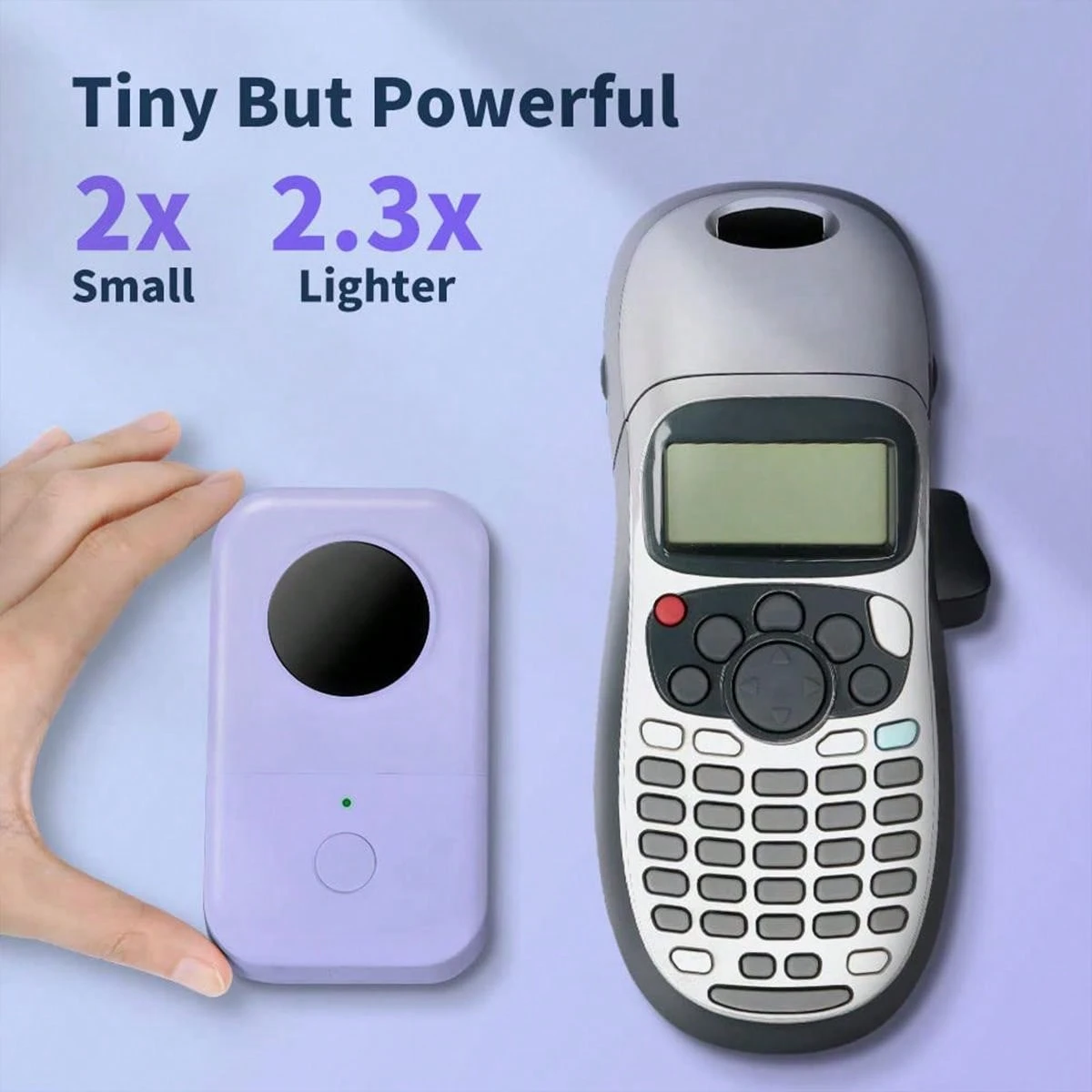 1 Roll Adhesive Label Maker D30 Label Maker With Tape, Bluetooth