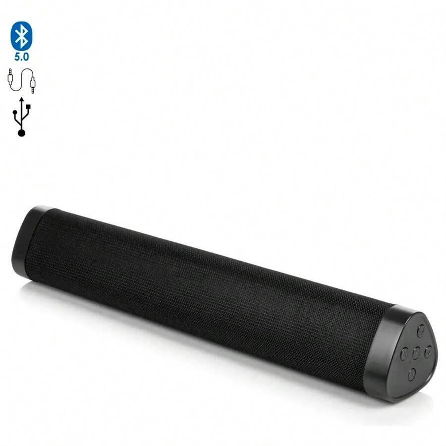 Bocina Portátil Recargable Bluetooth A500 Para Android/ios - Negro - Ver 1