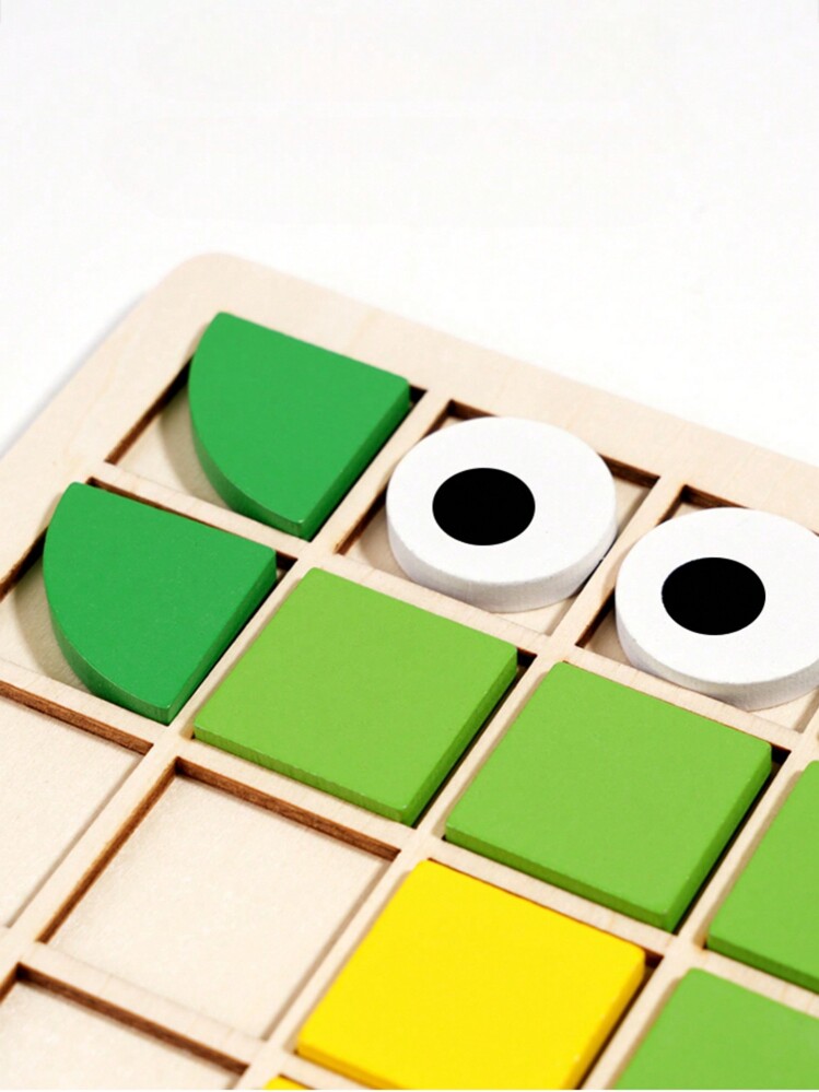 Christmas Decoration Mosaic Puzzle Concentration And Visual Training Educational Material For Kindergarten And Preschool, Desktop Game - Multicolor - View 8