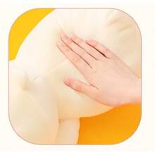 Miniso 潜水鸭系列毛绒动物毛绒玩具娃娃 - 拉链毛绒娃娃卡通抱枕柔软拥抱可爱娃娃理想礼物 - 黃色 - 查看 6