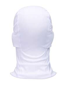 1 件拉法帽面罩，透气防紫外线滑雪面罩夏季降温颈套，骑行面罩，防紫外线滑雪围巾，男/女/劳工适用（白色），适合骑自行车和骑摩托车 - 白色 - 查看 6