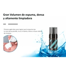 Espuma Limpiadora OUO Tattoo Foam 120ml Espuma para Tatuajes, Espuma para Limpiar durante Proceso Tatuaje - Negro - Ver 3