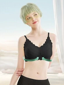 MEIYATING 女士每天文胸,褶皺,支持,透氣和舒服