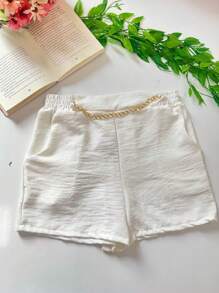 Women Shorts - trắng - Xem 1