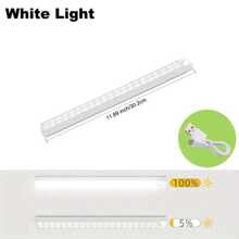 使用1個移動感應櫥櫃燈,讓您的家焕然一新-usb可充電且電池供電! - 白色 - 查看 9