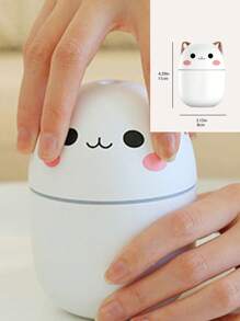 1入組貓貓設計加濕器 - 白色 - 查看 2